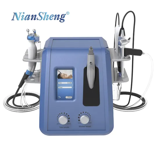 6-in-1 HydraFacial: Microdermabrasion, Hydrating Oxygen Facial & Skin Aqua Hydrofacials Machine
