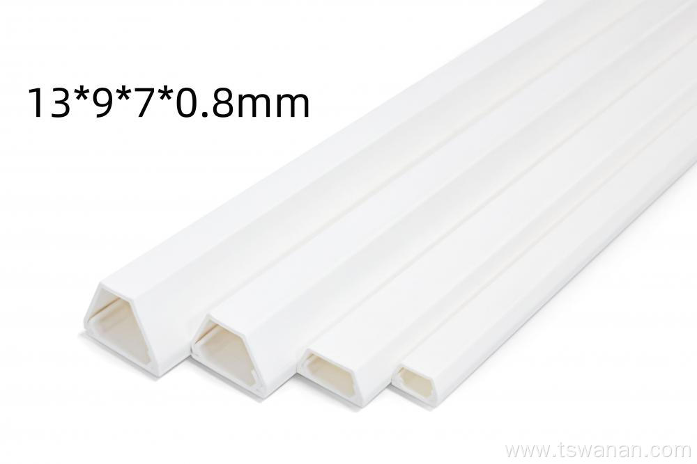 13*9*7*0.80mm Trapezoidal PVC Cable Trunking