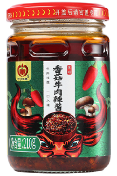 Zesty Mushroom Beef Hot Sauce