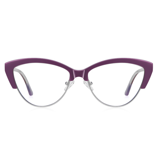 Purple Cat Eye Optical Frame