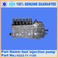 KOMATSU ENGINE SA6D108-1G-7 fuel injection pump 6222-71-1410