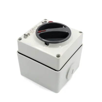 IP66 Outdoor waterproof rotary switches Industrial Switch