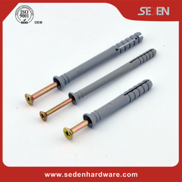 Good price nylon hammer drive anchor with screws
