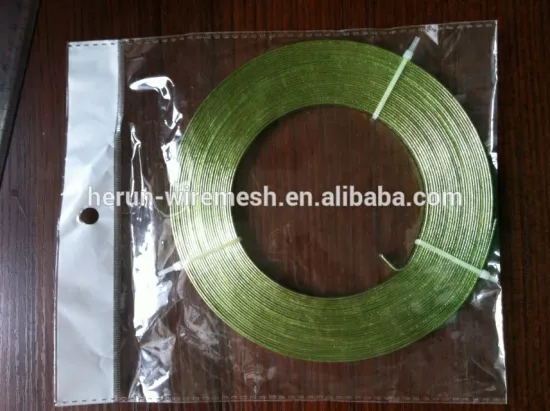 HR 1*3mm colored flat decorative wire in any color