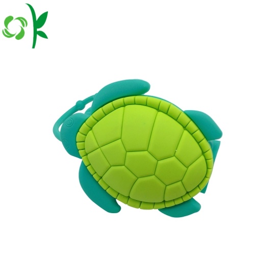 Silicone Turtle Hand Sanitizer Holder para la venta de dibujos animados