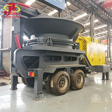 Kowloon Machinery Mobile Wood Crusher: Tree Root Shredder and Stump Grinder