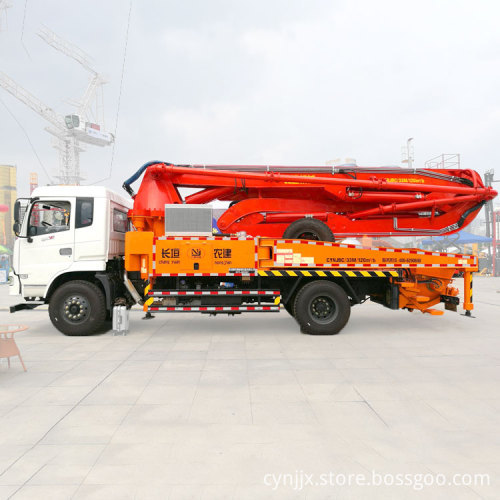 Automatic Switching Cement Pump Truck with 31.5MPa Pressure and Mixer