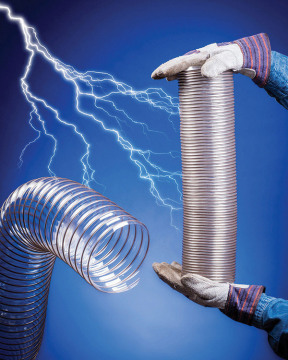 VACUFLEX Antistatic Hose For WoodWorking