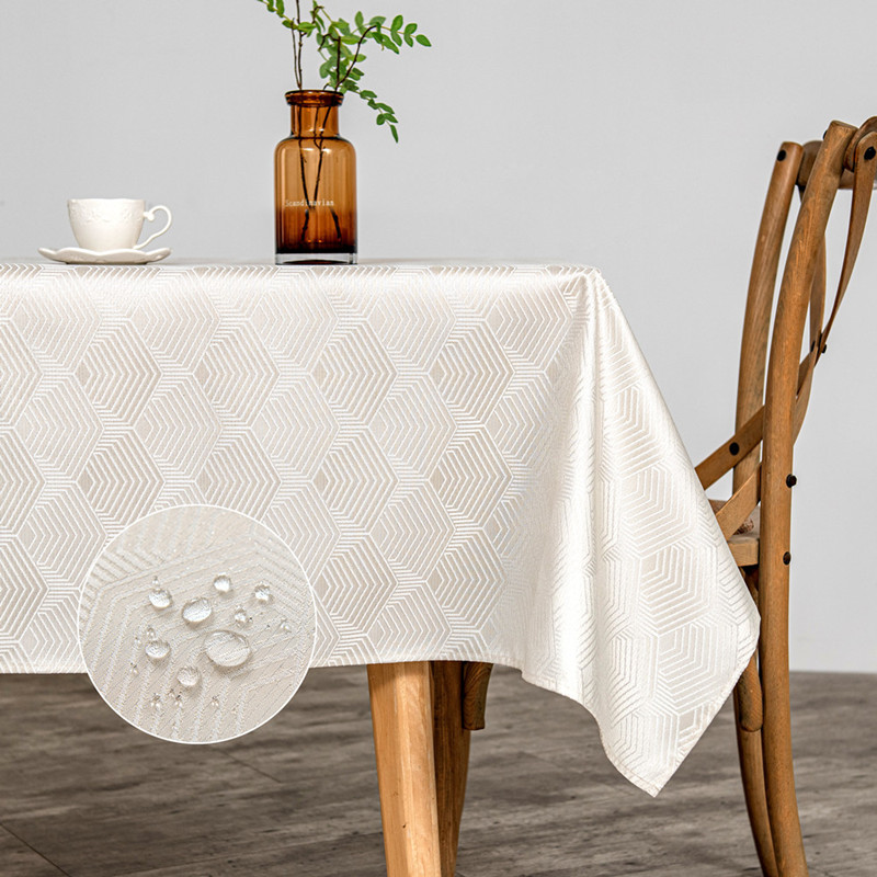 Table Cloths Rectangle Beige1