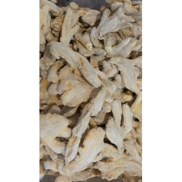 Pedaços de gengibre seco com alto teor de enxofre