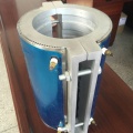 Aquecedor elétrico de alumínio fundido único e de parafuso duplo