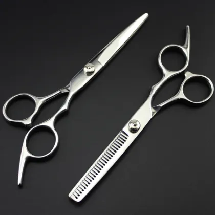 Professional Hair Scissors Cutter Hairdressing Scissors Thinning Scissors Shears Barber Shop Haircut Styling Accessories 6.0"