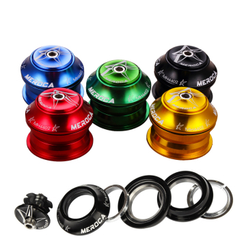 MTB Bicycle Headset - 44mm Straight Tube Fit for 28.6mm Fork with Bearings