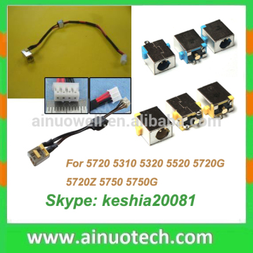 laptop dc power jack for asus UX30 K50 P50 X5 X87Q UX31 dc Jack SMD Female jack
