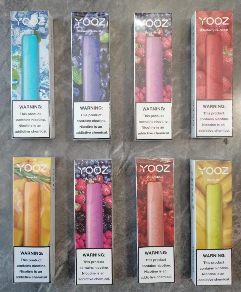 Yooz vape en e-cigarettes jetables