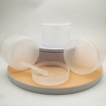 Blanc Frosé Transparent 200G Masque facial Masque - Grand volume PP Récipient