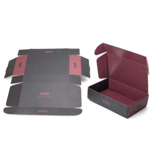 Custom Logo Printed Corrugated Shipping Boxes for Apparel