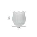 Premium personalizado tulipa de vidro, frascos de vela