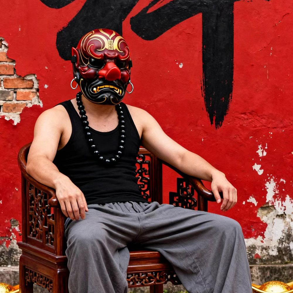 Japanese Tengu mask