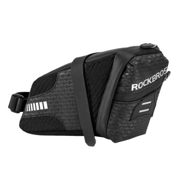 Free Sample 1.5L Large Capacity Reflective Rear Saddle Bag - Durable Bike Accessory