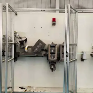 Disposable mask machine production line