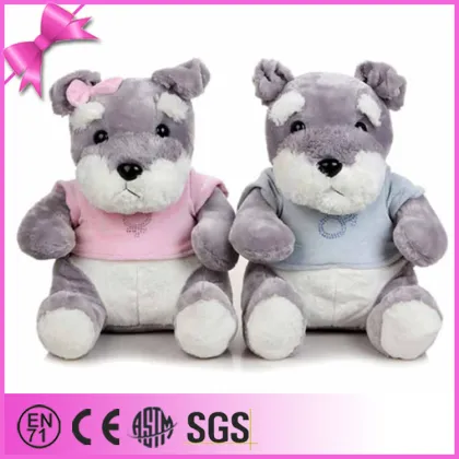 2014 foshan toys factory lovely plush fat dog toy