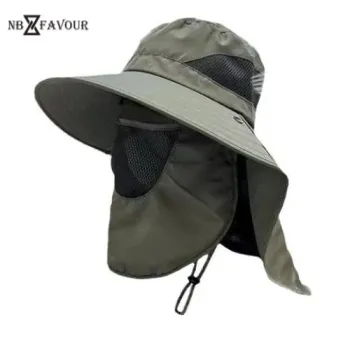 Hot Sale Men and Women Premium Upf 50+ Safari Hat with Sun Protection Fishing Sunblock Hats