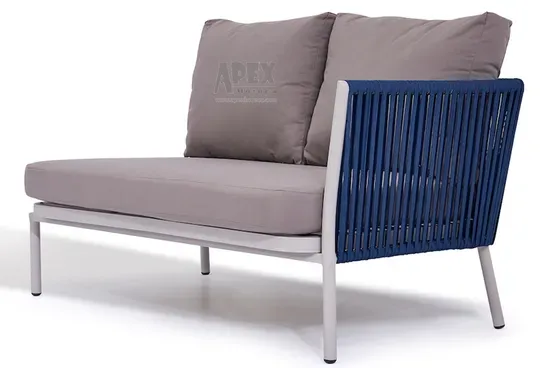 Modern Style Rope Aluminum Modular Outdoor Garden Sofa Set