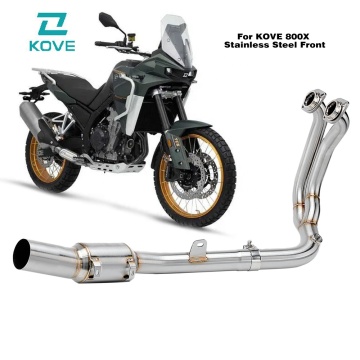 Kove 800x Modified en acier inoxydable du silencieux de tuyaux d'échappement avant