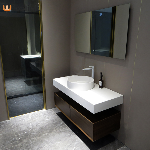 Wiselink Solid Surface 싱크 및 허영 장치