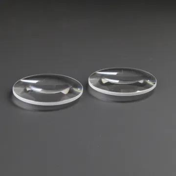 Spherical Optical Glass Biconvex Lens for School Science Education and Physics Experiments