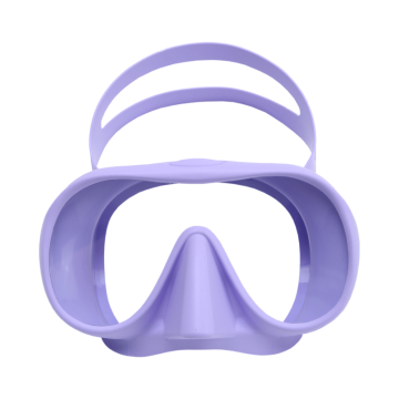 Máscara de buceo gratuita de 2022: diseño anti-fog, sin marco con correa de silicona premium