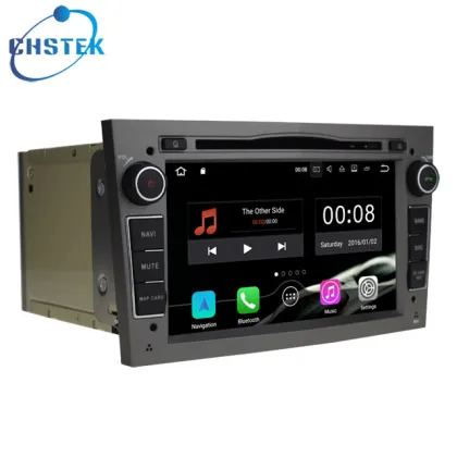 Gray Car Dvd Player Opel Astra