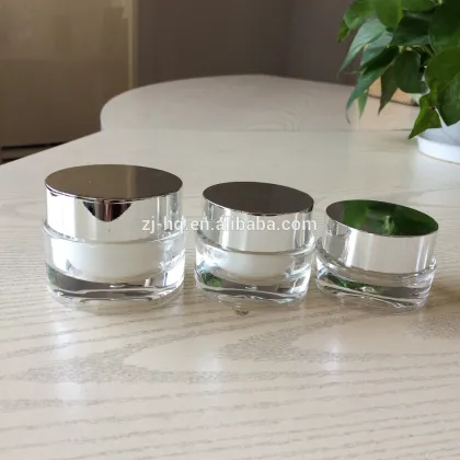 acrylic cosmetic jars 50g, cosmetic packaging, cosmetic container