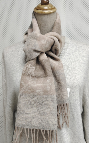 New design Women Infinity Jacquard Scarf