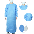 Vestido cirúrgico de SMS descartável de alta qualidade