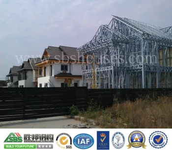 Prefab Steel Structure Villa Apartment and Flat