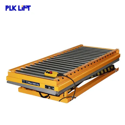Roller Lifting Table Hydraulic Scissor Lift Table
