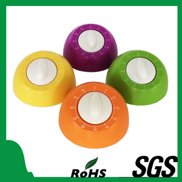 Best Sale Popular Plastic Disk 60 Minutes or 120 Minutes Mechanical Kitchen Timer Acceptable Price