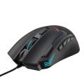 Mouse silenzioso cablato ergonomico 9D per il gioco