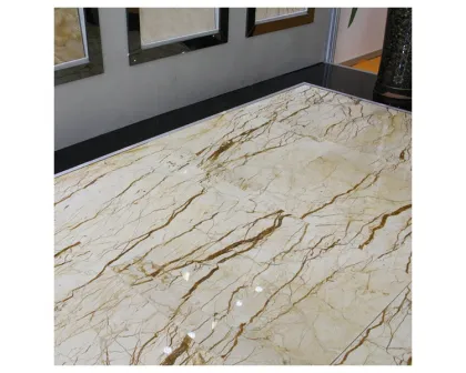Light Yellow Marble 60x60 Sofitel Gold Floor Tiles for Home & Hotel Interiors