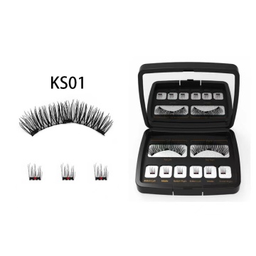 reusable magnetic lashes 3d segmented magnetic eyelashes