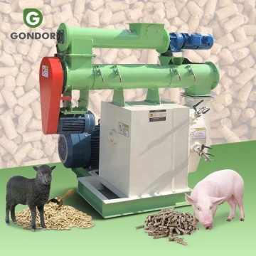 Ringformgranulator 1mm Schafschweins -Futter -Pelletmaschine für die Graszufuhrproduktion