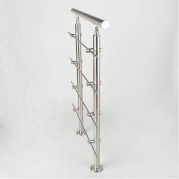 304 Outdoor Waterproof Stainless Steel Steps Handrail