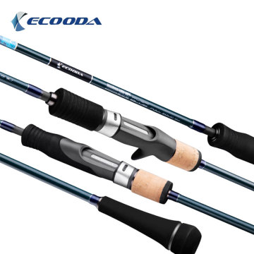Ecooda 1.5セクション1.73m 1.83m ECBSJスロージギングロッドシアンブルーカーボンファイバーボリューム