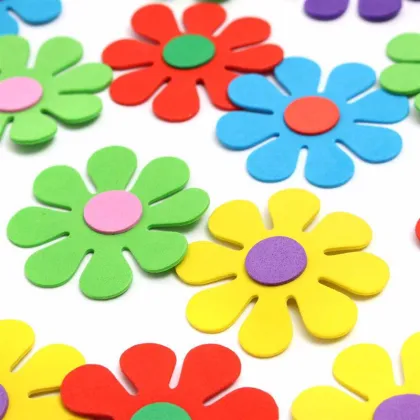 Environmental Adhesive Decorative EVA Foam Sticker