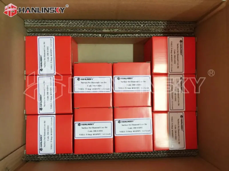 High Quality Aq Bq Nq Hq Pq T Tt T2 T6 Nq3 Pq3 Hq3 Nmlc Impregnated Rock Drilling Diamond Core Drill Bits