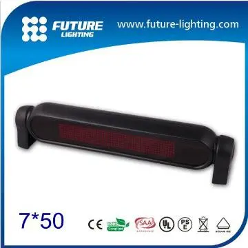 7*50 dots 12V  message sign led car moving message display