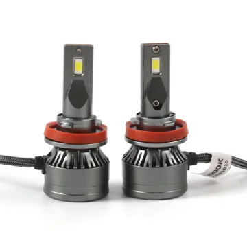 7200 Lumen 6000K White H11 LED Headlight Bulb for Vehicle Auto Lighting System