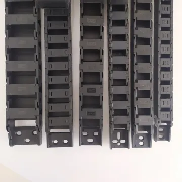 Nylon Bridge open Type Stainless Steel Electric Cable Drag Chain For Cnc Machine Protection